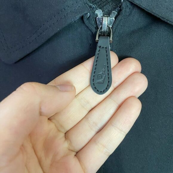 London Fog Men’s Black Zip up Jacket & zip-up Pockets, snap Cuffs size 4X - Picture 9 of 16